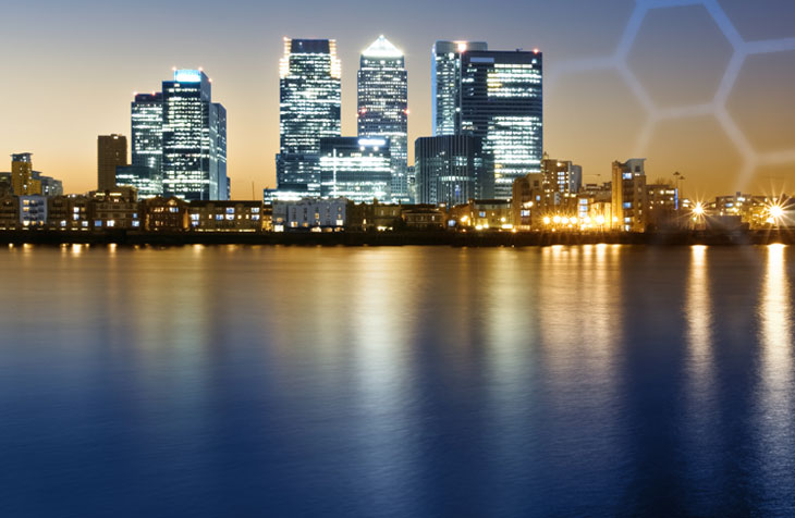 Canary Wharf at Night